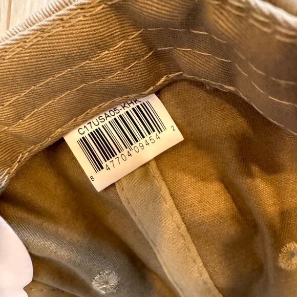 American Flag Trucker Hat Khaki - Picture 5 of 5
